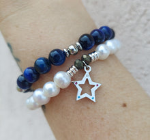 Load image into Gallery viewer, Intuition and Protection Lapis Lazuli Stacker - TJazelle Retailer Exclusive