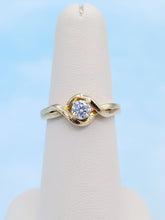 Load image into Gallery viewer, .33 Carat Round Diamond Ring - 14K Yellow Gold