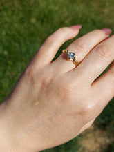 Load image into Gallery viewer, .33 Carat Round Diamond Ring - 14K Yellow Gold