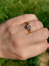 Load image into Gallery viewer, .33 Carat Round Diamond Ring - 14K Yellow Gold