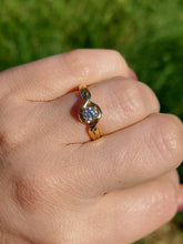 Load image into Gallery viewer, .33 Carat Round Diamond Ring - 14K Yellow Gold