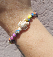 Load image into Gallery viewer, Spring Garden Sea Turtle Bracelet