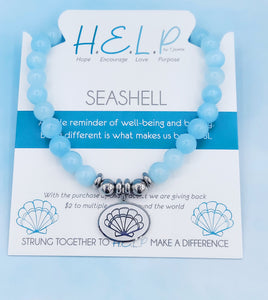 Seashell Charm - TJazelle H.E.L.P Bracelet