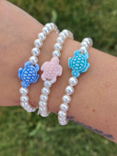 Load image into Gallery viewer, Pearl Limited Edition Sea Turtle Bracelet - Florida Sea Turtle Co