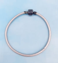 Load image into Gallery viewer, Leather Bracelet with Snap Closure for Beads - Chamilia
