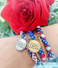 Load image into Gallery viewer, USA Bangle Bracelet - Alex and Ani