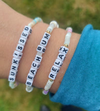 Load image into Gallery viewer, "Beach Bum" Beach Bracelet - Little Words Project