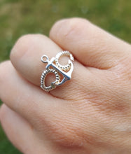 Load image into Gallery viewer, Rope Anchor Ring - Sterling Silver