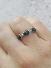 Load image into Gallery viewer, Diamond Turtle Ring - Sterling Silver