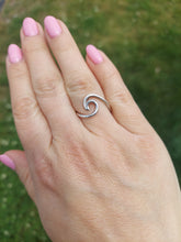 Load image into Gallery viewer, Beach Wave Ring - Sterling Silver