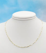 Load image into Gallery viewer, Delicate Chain Link Chain - 14K Yellow Gold