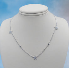 Load image into Gallery viewer, Star CZ Layering Necklace