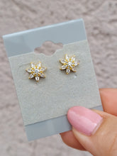 Load image into Gallery viewer, Daisy CZ Stud Earrings