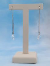 Load image into Gallery viewer, Moonstone Crystal Threaders - Sterling Silver