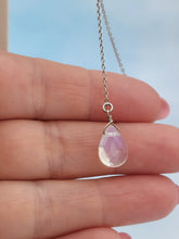 Load image into Gallery viewer, Moonstone Crystal Threaders - Sterling Silver