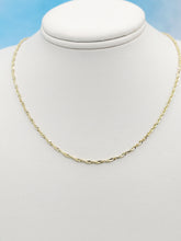 Load image into Gallery viewer, Diamond Cut Gold Rope Chain - 14K Gold