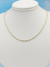 Load image into Gallery viewer, Diamond Cut Gold Rope Chain - 14K Gold