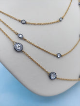 Load image into Gallery viewer, Three Layer Necklace - Gold Plated Sterling Silver
