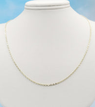 Load image into Gallery viewer, Adjustable Gold Cable Chain -14K Yellow Gold
