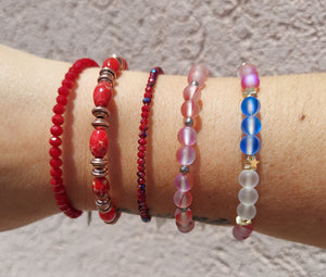 Seaglass Beaded Bangle Bracelet Alex and Ani