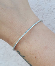 Load image into Gallery viewer, Diamond Flex Bangle - 1 Carat - 14K White Gold