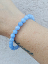 Load image into Gallery viewer, &quot;Fortune&quot; Sky Blue Jade Stacker - TJazelle