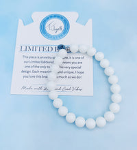 Load image into Gallery viewer, White Jade Stacker - TJazelle - Limited Edition