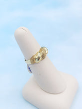 Load image into Gallery viewer, Gold Dome "Croissant" Ring - 14K Yellow Gold - Estate Piece