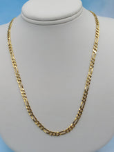 Load image into Gallery viewer, 20” Inch Figaro Chain - 14k Gold - Italy