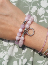 Load image into Gallery viewer, Kunzite Silver Stacker - TJazelle Retailer Exclusive