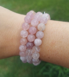 "Unconditional Love" Madagascar Quartz Stacker Bracelet - TJazelle