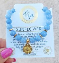 Load image into Gallery viewer, Sunflower Gold Charm Bracelet - TJazelle