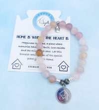 Load image into Gallery viewer, Home Is Where the Heart Is Silver Charm Bracelet - TJazelle