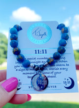 Load image into Gallery viewer, 11:11 Silver Charm Bracelet - TJazelle