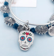 Load image into Gallery viewer, Calavera Set of 2 Bangle Bracelets - Alex and Ani