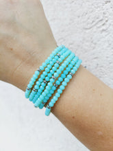 Load image into Gallery viewer, Sea Mist - Crystal Stacker Bracelet