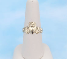 Load image into Gallery viewer, Irish Claddagh Ring - 14K Yellow Gold