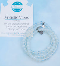 Load image into Gallery viewer, Angelic Vibes Stacker with Opalite - TJazelle HELP Collection