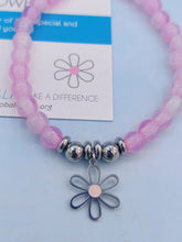 Load image into Gallery viewer, Flower TJazelle H.E.L.P Charm Bracelet