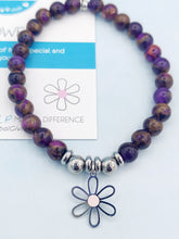 Load image into Gallery viewer, Flower TJazelle H.E.L.P Charm Bracelet
