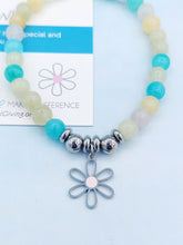 Load image into Gallery viewer, Flower TJazelle H.E.L.P Charm Bracelet