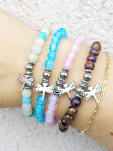 Load image into Gallery viewer, Dragonfly Charm Bracelet - TJazelle H.E.L.P