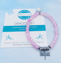 Load image into Gallery viewer, Dragonfly Charm Bracelet - TJazelle H.E.L.P