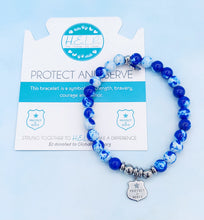 Load image into Gallery viewer, Protect and Serve Police Bracelet - TJazelle HELP Collection