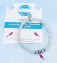 Load image into Gallery viewer, Enamel Cardinal Bracelet - TJazelle H.E.L.P