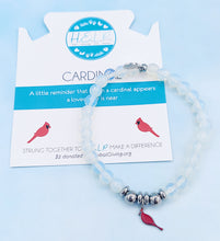 Load image into Gallery viewer, Enamel Cardinal Bracelet - TJazelle H.E.L.P