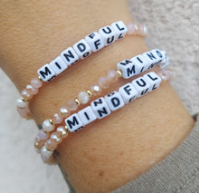 Load image into Gallery viewer, "Mindful" Bracelet - Little Words Project