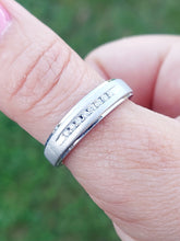 Load image into Gallery viewer, Diamond Band  - 10K White Gold