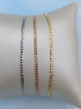 Load image into Gallery viewer, 1.95mm Open Curb Chain Bracelet