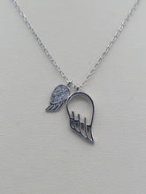 Load image into Gallery viewer, Angel Wings Necklace - Sterling Silver